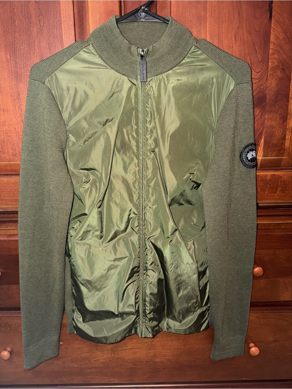 Canada Goose Zipper black label sweater jacket